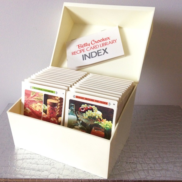 Betty Crocker Other - 🥣1971 Betty Crocker Recipe Card Library
